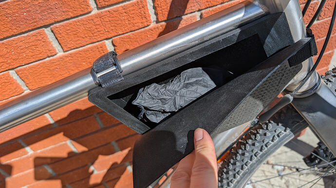 3D printed frame bag - Projects & Makers - Escape Collective Community